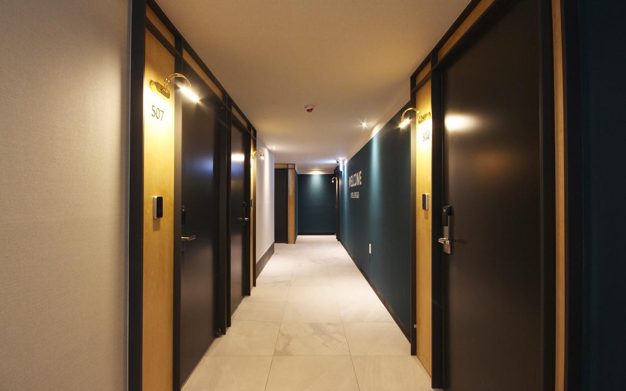 Hotel Chicago Čindžu Exteriér fotografie