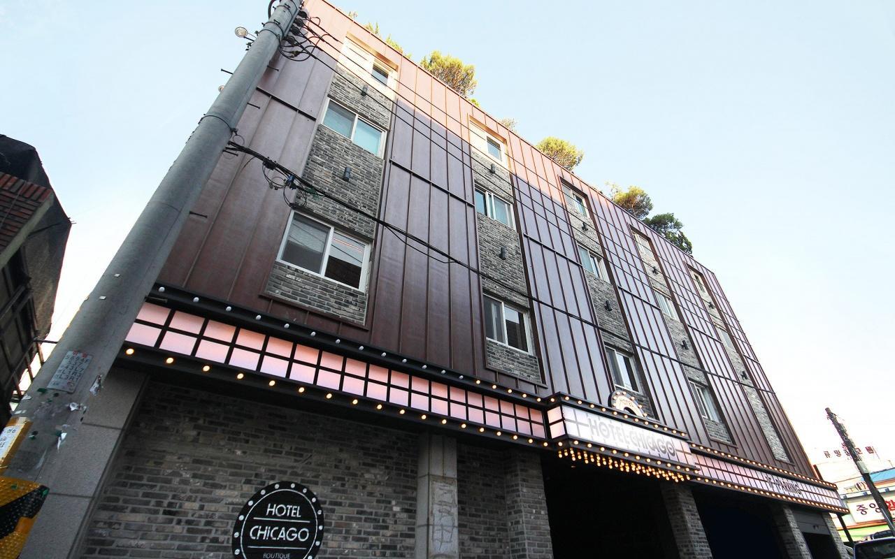 Hotel Chicago Čindžu Exteriér fotografie