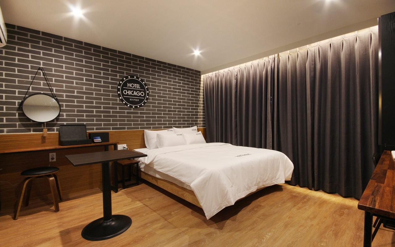Hotel Chicago Čindžu Exteriér fotografie
